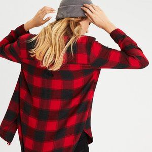 AE Ahh-mazingly Soft Red Boyfriend Flannel